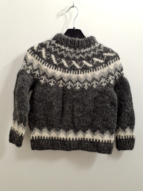 Handknitted in Iceland sweater